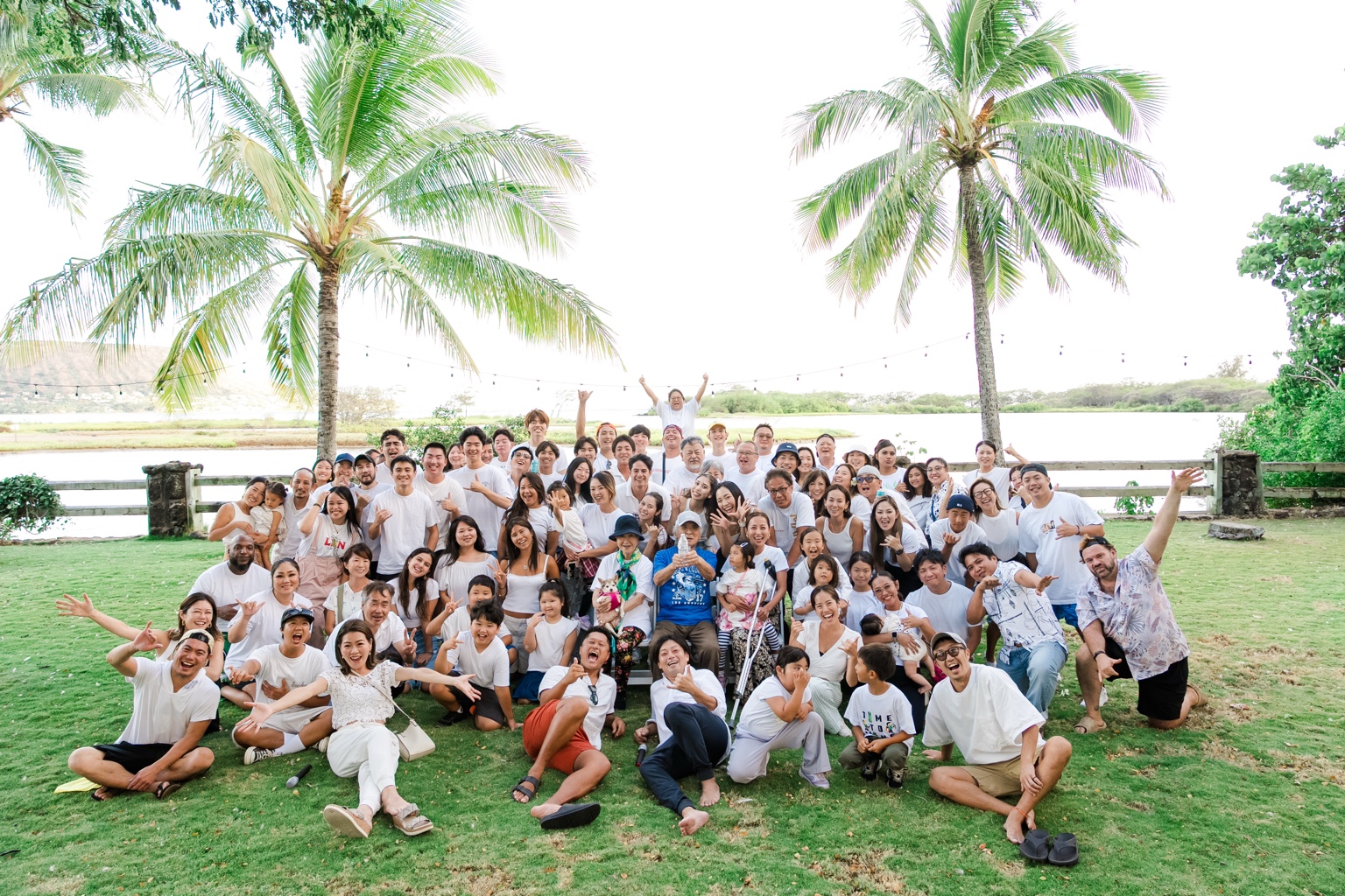 FUNERGY team gathered outdoors in Hawaii