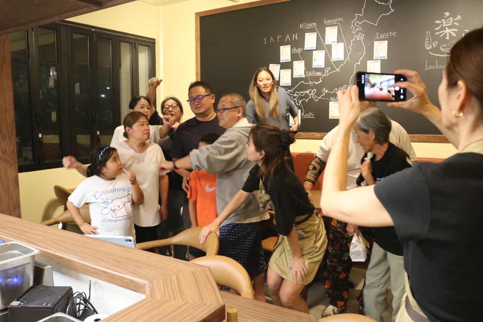 A moment together at LaLa.